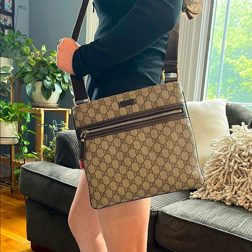 GG supreme messenger bag. Vintage.